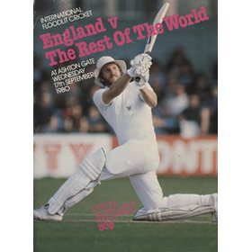 ENGLAND V REST OF THE WORLD 1980 (ASHTON GATE)