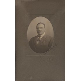 CHARLES WILLIAM BURLS (SURREY 1873-80) SIGNED CRICKET PHOTOGRAPH