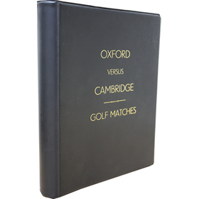 OXFORD VERSUS CAMBRIDGE GOLF MATCHES