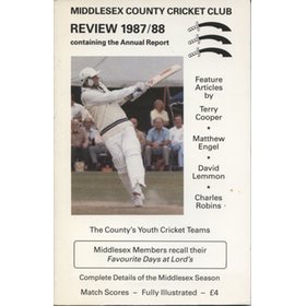 MIDDLESEX COUNTY CRICKET CLUB ANNUAL REVIEW 1987/88