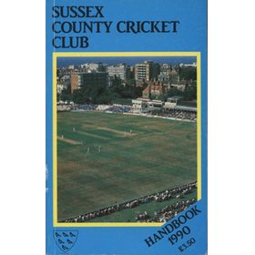 SUSSEX COUNTY CRICKET CLUB HANDBOOK 1990