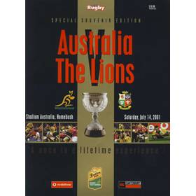 AUSTRALIA V BRITISH ISLES 2001 (3RD TEST)