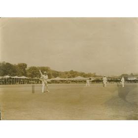 EUROPEANS (INDIA) V HINDUS 1921 CRICKET PHOTOGRAPH