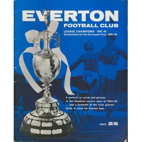 EVERTON FOOTBALL CLUB - LEAGUE CHAMPIONS 1962-63