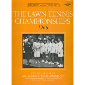 WIMBLEDON CHAMPIONSHIPS 1966 (DAY 10)