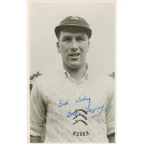 BRIAN TAYLOR (ESSEX) SIGNED PHOTOGRAPH