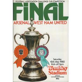 ARSENAL V WEST HAM UNITED 1980 (F.A. CUP FINAL) FOOTBALL PROGRAMME