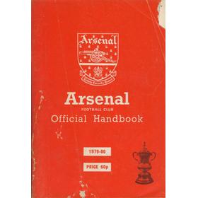 ARSENAL FOOTBALL CLUB  OFFICIAL HANDBOOK 1979-80 