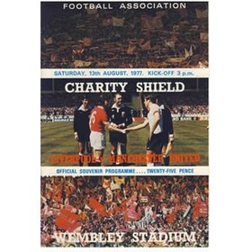 LIVERPOOL V MANCHESTER UNITED 1977 (CHARITY SHIELD) FOOTBALL PROGRAMME