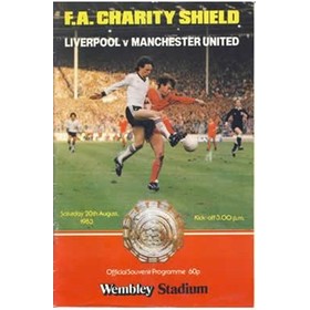 LIVERPOOL V MANCHESTER UNITED 1983 (CHARITY SHIELD) FOOTBALL PROGRAMME