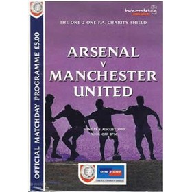 ARSENAL V MANCHESTER UNITED 1999 (CHARITY SHIELD) FOOTBALL PROGRAMME