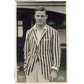 CHARLES JOHN CAPES (KENT) CRICKET POSTCARD