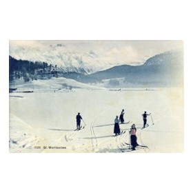 ST. MORITZERSEE (SWITZERLAND) postcard