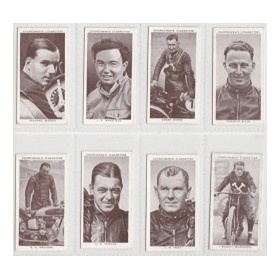 KINGS OF SPEED 1939 (CHURCHMAN) cigarette cards