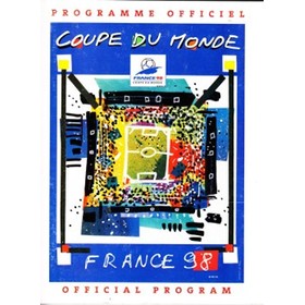WORLD CUP 1998 (FRANCE) OFFICIAL TOUNAMENT PROGRAMME