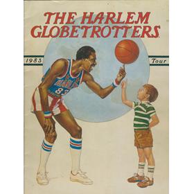 HARLEM GLOBETROTTERS V WASHINGTON GENERALS 1983 BASKETBALL PROGRAMME