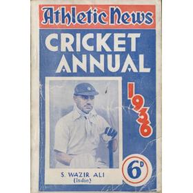 ATHLETIC NEWS CRICKET ANNUAL 1936