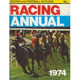 RACING AND FOOTBALL OUTLOOK RACING ANNUAL FOR 1974