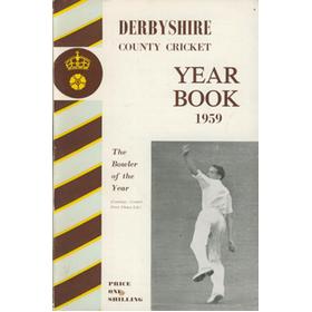 DERBYSHIRE COUNTY CRICKET YEAR BOOK 1959