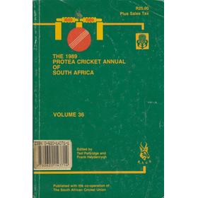 THE 1989 PROTEA CRICKET ANNUAL OF SOUTH AFRICA