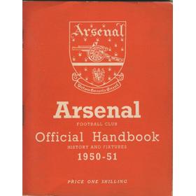 ARSENAL FOOTBALL CLUB 1950-51 OFFICIAL HANDBOOK