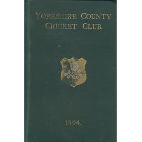 YORKSHIRE COUNTY CRICKET CLUB 1904 [ANNUAL]