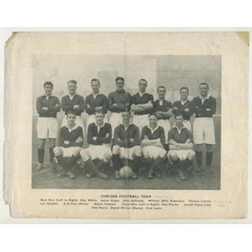 CHELSEA 1945-46 FOOTBALL PHOTOGRAPH
