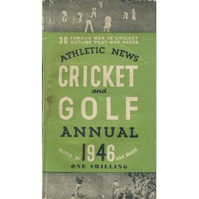 ATHLETIC NEWS CRICKET AND GOLF ANNUAL 1946