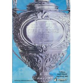 HALIFAX V ST. HELENS 1987 (CHALLENGE CUP FINAL) RUGBY LEAGUE PROGRAMME