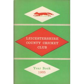 LEICESTERSHIRE COUNTY CRICKET CLUB 1965 YEAR BOOK