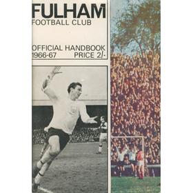 FULHAM FOOTBALL CLUB OFFICIAL HANDBOOK 1966-67