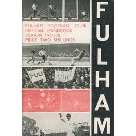 FULHAM FOOTBALL CLUB OFFICIAL HANDBOOK 1967-68