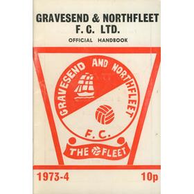 GRAVESEND & NORTHFLEET FOOTBALL CLUB OFFICIAL HANDBOOK 1973-74