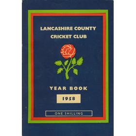 OFFICIAL HANDBOOK OF THE LANCASHIRE COUNTY CRICKET CLUB 1958