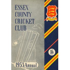 ESSEX COUNTY CRICKET CLUB ANNUAL 1953