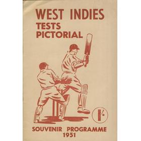 WEST INDIES CRICKET TOUR OF AUSTRALIA 1951-52 SOUVENIR BROCHURE