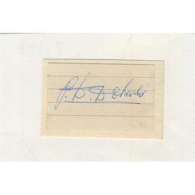 PETER DOHERTY (MANCHESTER CITY, DONCASTER ROVERS & NORTHERN IRELAND) FOOTBALL AUTOGRAPH