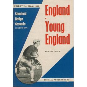 ENGLAND V YOUNG ENGLAND 1963-64 (STAMFORD BRIDGE) FOOTBALL PROGRAMME