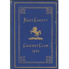KENT COUNTY CRICKET CLUB 1902 [BLUE BOOK]