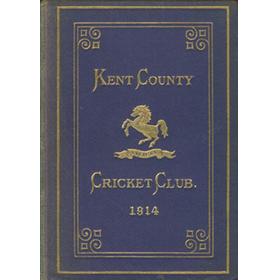 KENT COUNTY CRICKET CLUB 1914 [BLUE BOOK]