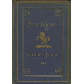 KENT COUNTY CRICKET CLUB 1913 [BLUE BOOK]