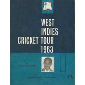 WEST INDIES CRICKET TOUR 1963