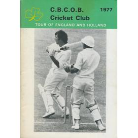 CHRISTIAN BROTHERS COLLEGE OLD BOYS (TOUR TO ENGLAND) 1977 CRICKET BROCHURE