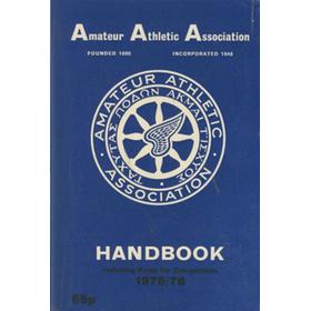 AMATEUR ATHLETIC ASSOCIATION HANDBOOK 1975/76