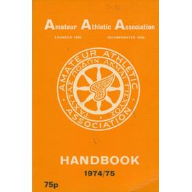 AMATEUR ATHLETIC ASSOCIATION HANDBOOK 1974/75