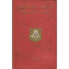 YORKSHIRE COUNTY CRICKET CLUB 1917 [ANNUAL]