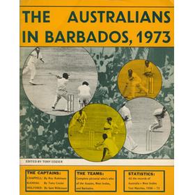 THE AUSTRALIANS IN BARBADOS 1973 CRICKET TOUR BROCHURE