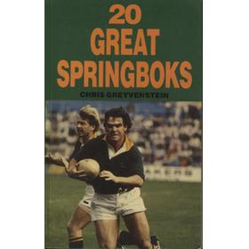 20 GREAT SPRINGBOKS 1949-1987