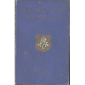 YORKSHIRE COUNTY CRICKET CLUB 1924 [ANNUAL]
