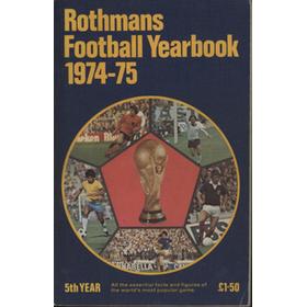 ROTHMANS FOOTBALL YEARBOOK 1974-75